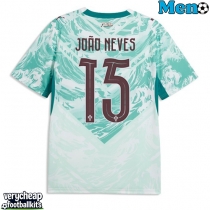 Portugal Joao Neves #15 Replica Away Shirt World Cup 2026 Short Sleeve